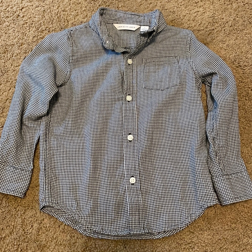 Janie and Jack button down